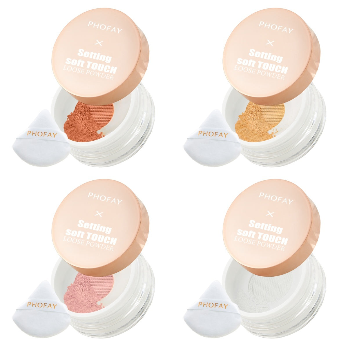 PHOFAY Setting Soft Touch Loose Powder by cj