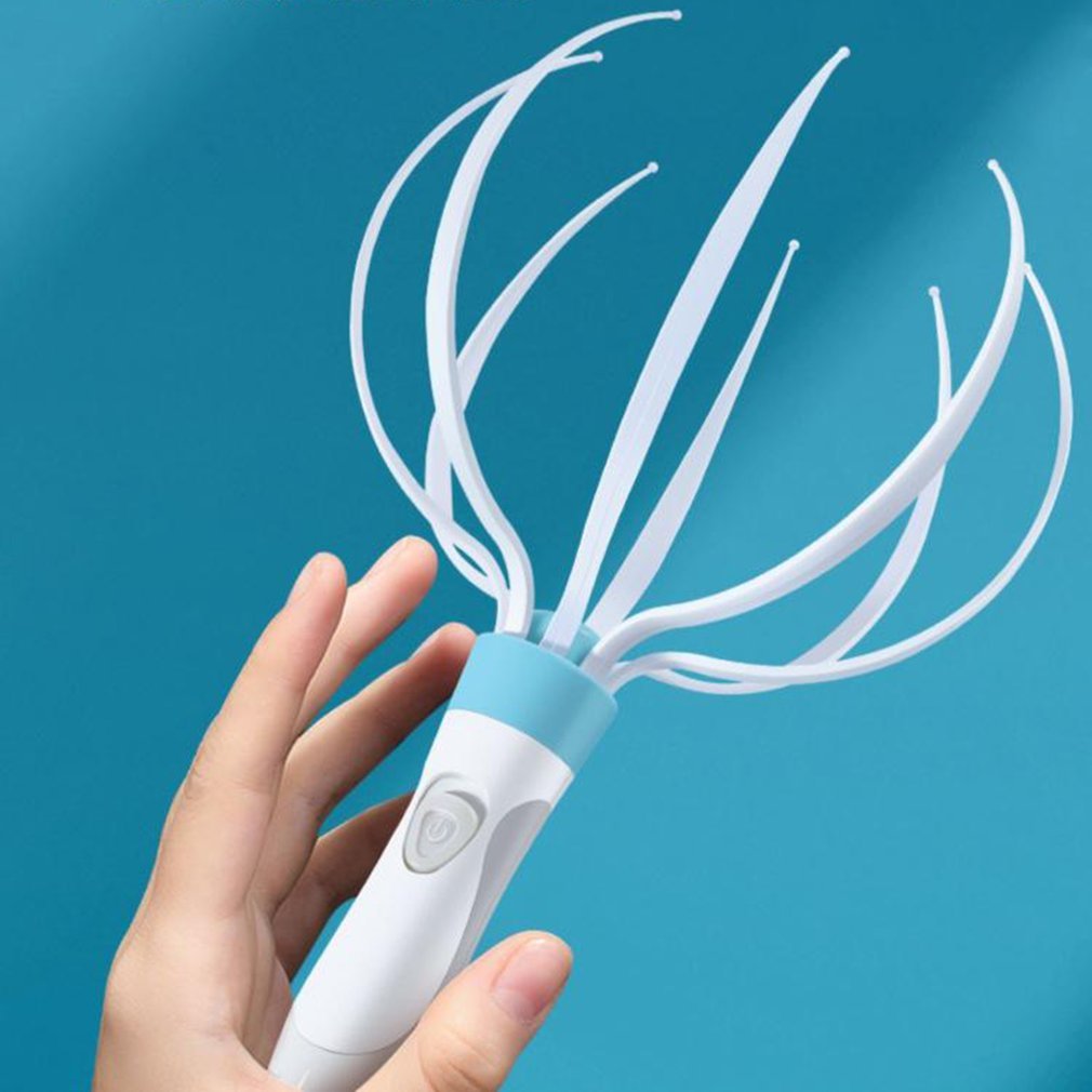 Head Massager Scalp Vibration Massage Eight Claw Electric Household Massager Head Masager Body Care by cj