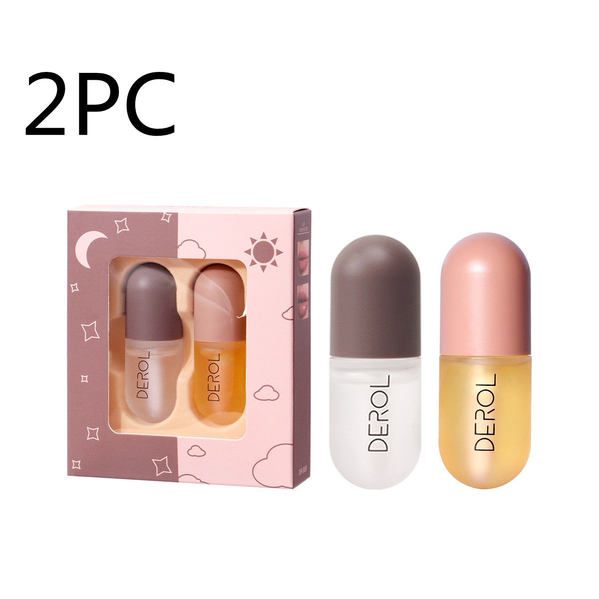 Day Night Instant Volume Lip Plumper Oil Clear Lasting Nourishing Repairing Reduce Lip Fine Line Care Lip Beauty Cosmetic by cj