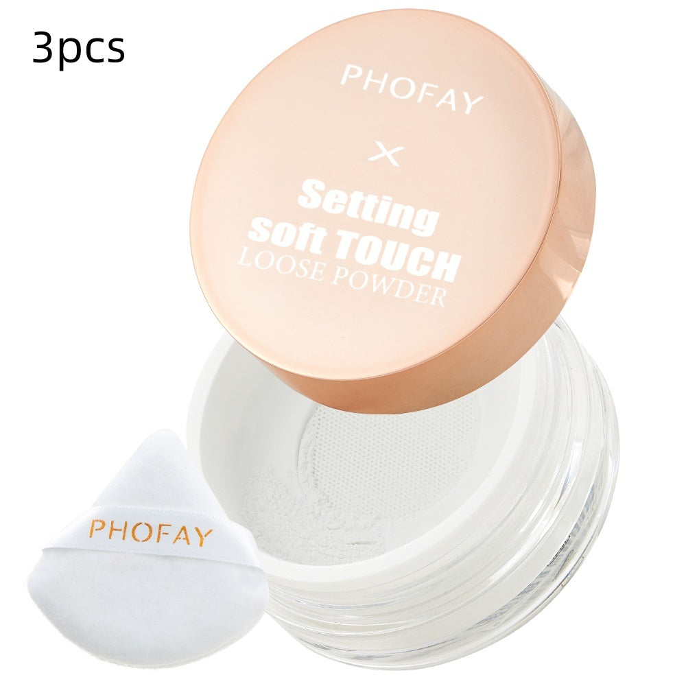 PHOFAY Setting Soft Touch Loose Powder by cj