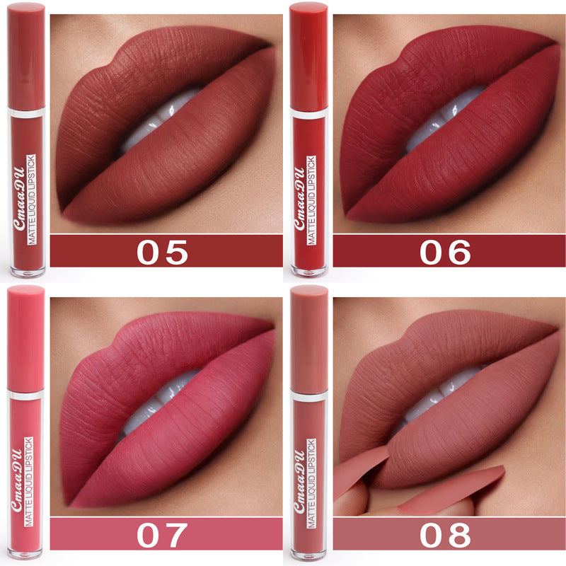 Women's Non-stick Cup Waterproof Matte Lipstick by cj