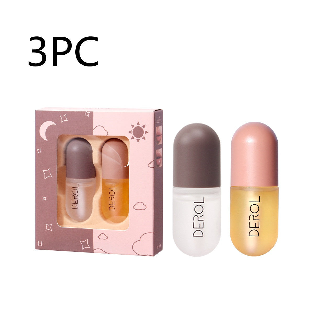 Day Night Instant Volume Lip Plumper Oil Clear Lasting Nourishing Repairing Reduce Lip Fine Line Care Lip Beauty Cosmetic by cj