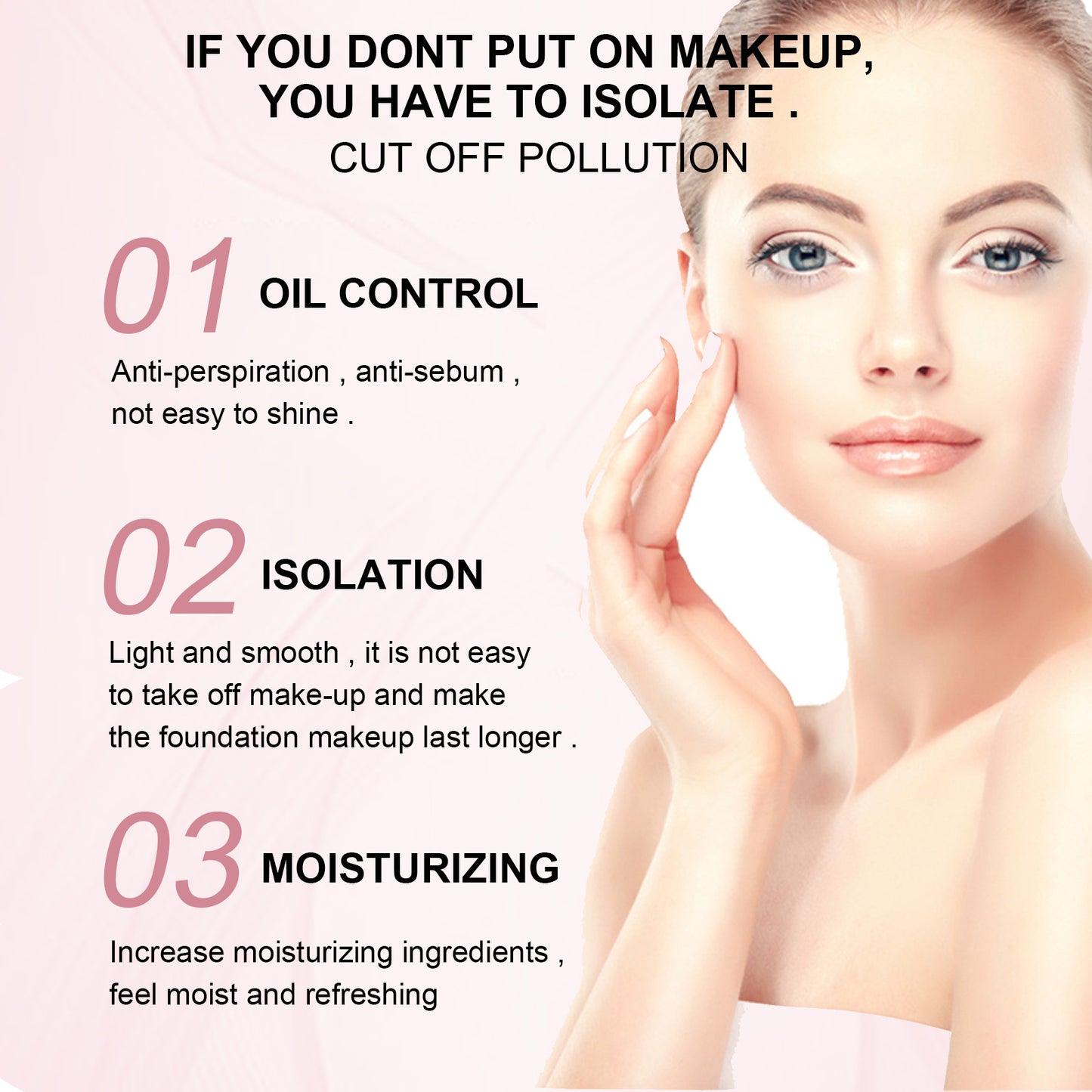 EELHOE Makeup Base Gel Makeup Moisturizer Firming Skin Isolating Base Concealer by cj