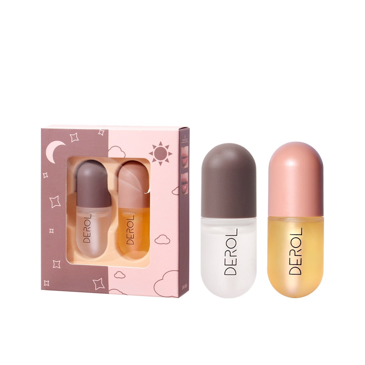 Day Night Instant Volume Lip Plumper Oil Clear Lasting Nourishing Repairing Reduce Lip Fine Line Care Lip Beauty Cosmetic by cj