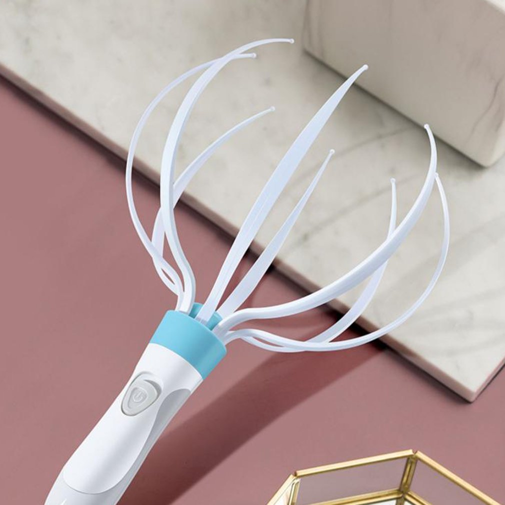 Head Massager Scalp Vibration Massage Eight Claw Electric Household Massager Head Masager Body Care by cj