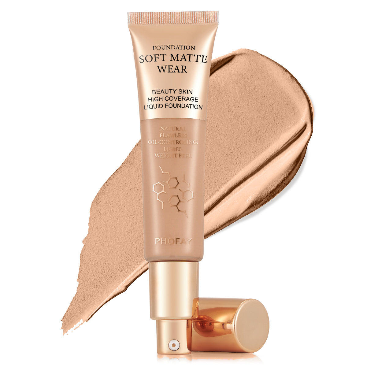 PHOFAY Full Coverage Foundation by cj