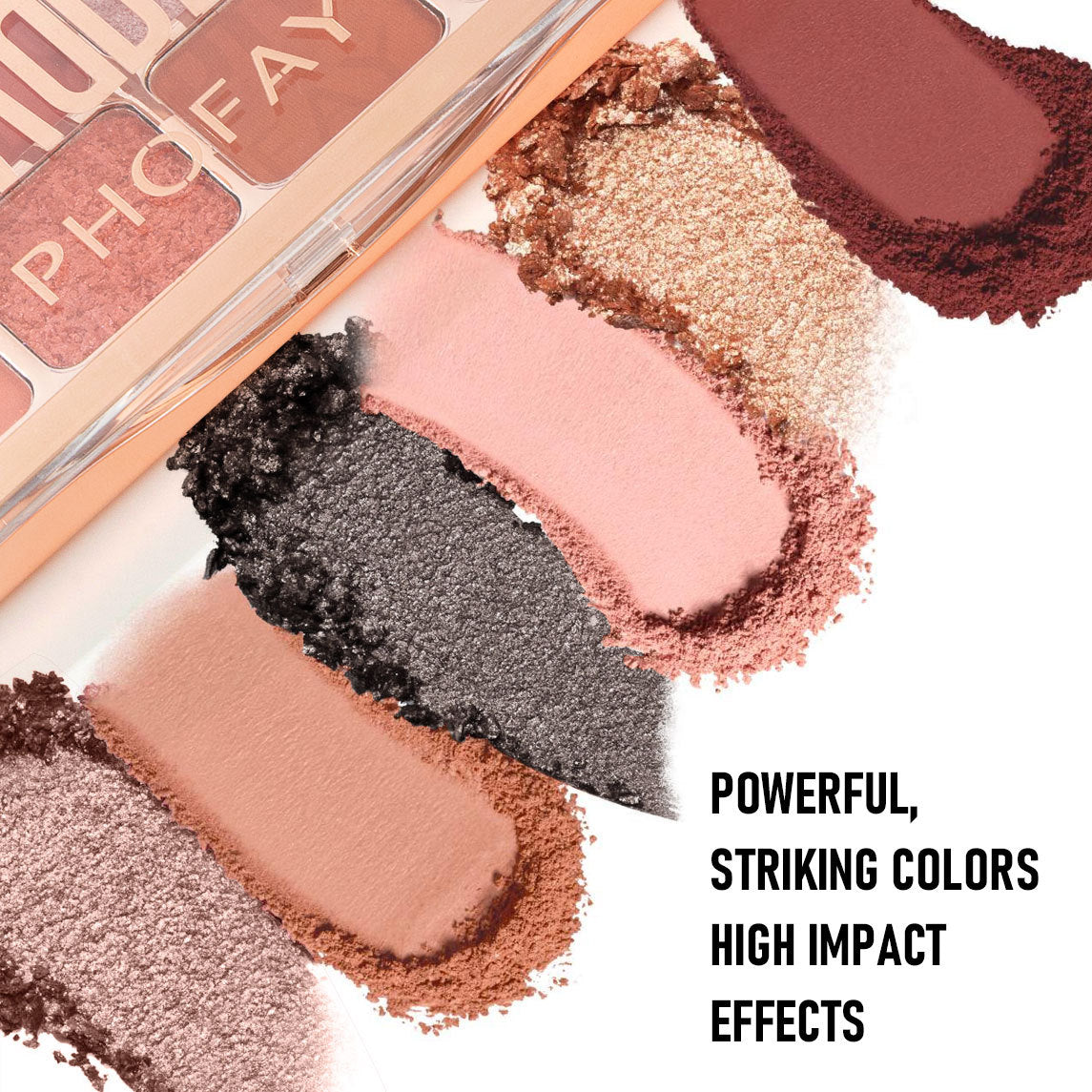 PHOFAY 12 Color Eyeshadow Palette by cj