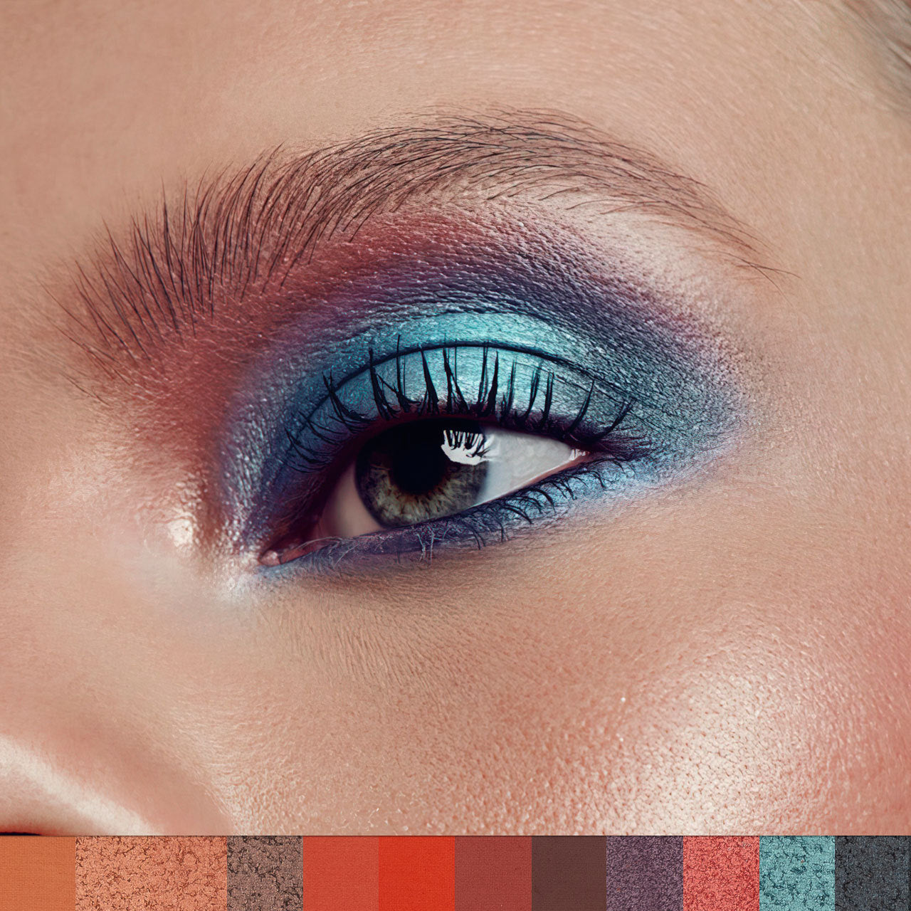PHOFAY 12 Color Eyeshadow Palette by cj