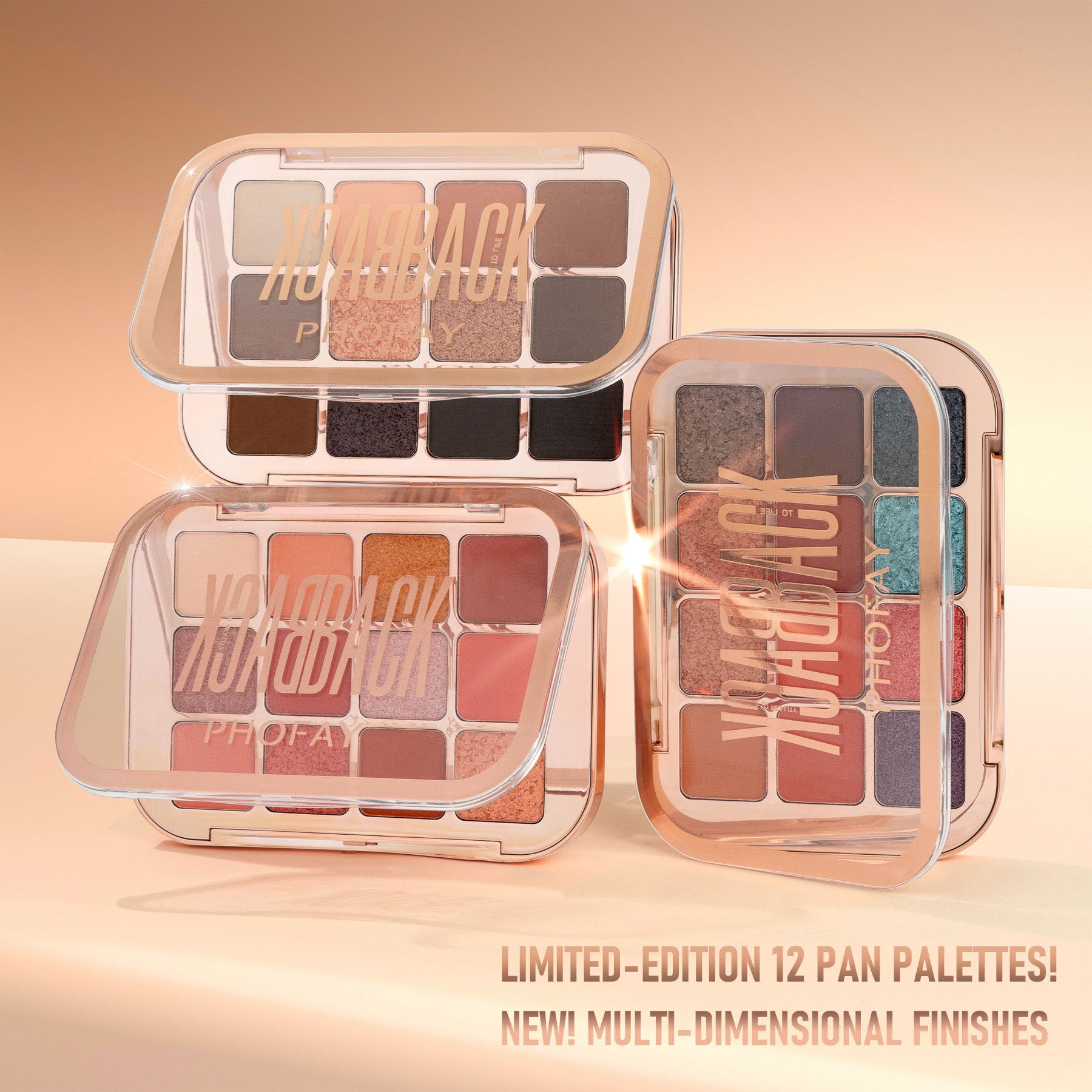 PHOFAY 12 Color Eyeshadow Palette by cj