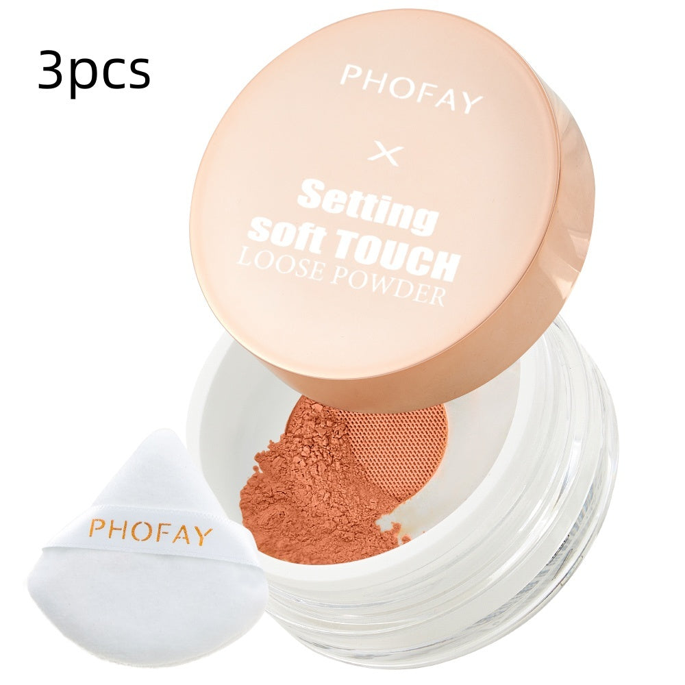 PHOFAY Setting Soft Touch Loose Powder by cj