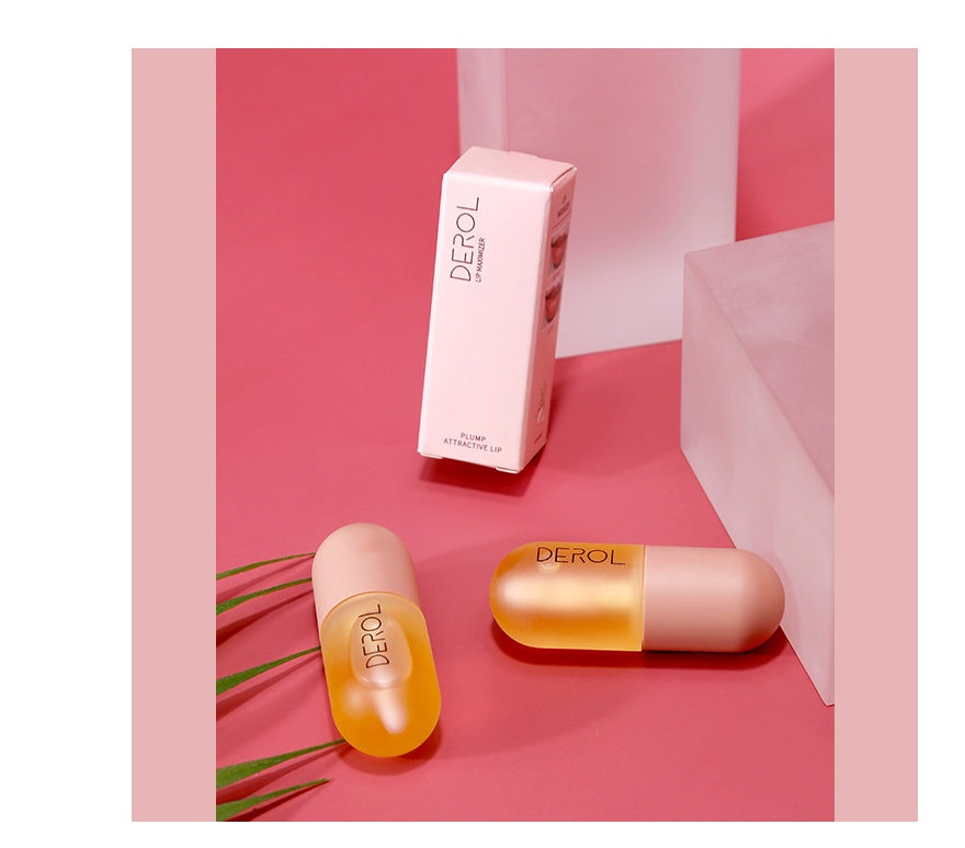 Day Night Instant Volume Lip Plumper Oil Clear Lasting Nourishing Repairing Reduce Lip Fine Line Care Lip Beauty Cosmetic by cj