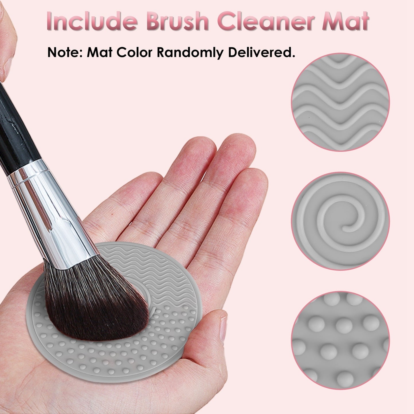 4 In 1 Electric Makeup Brush Cleaner USB Powered Automatic Brush Blender Machine With Timer Digital Display Cleaning Drying UV sDisinfection Brush Storage For All Types Of Brushe by cj