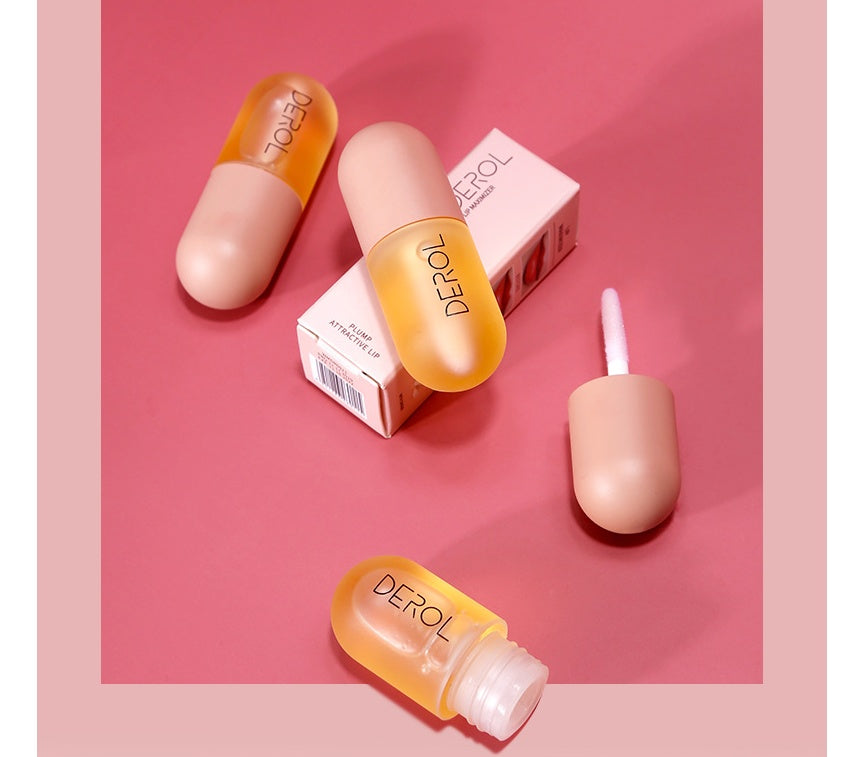 Day Night Instant Volume Lip Plumper Oil Clear Lasting Nourishing Repairing Reduce Lip Fine Line Care Lip Beauty Cosmetic by cj