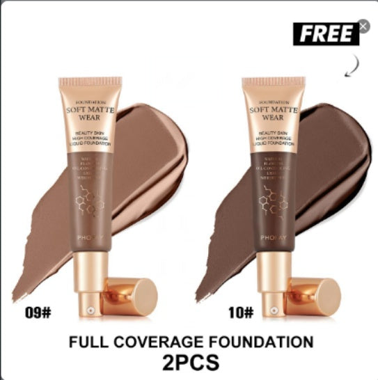 PHOFAY Full Coverage Foundation by cj