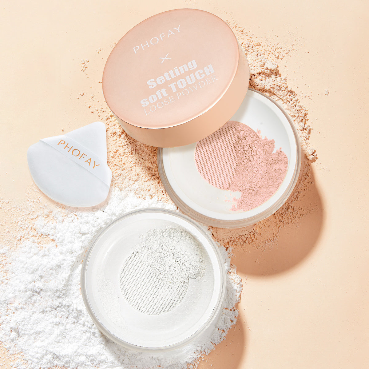 PHOFAY Setting Soft Touch Loose Powder by cj
