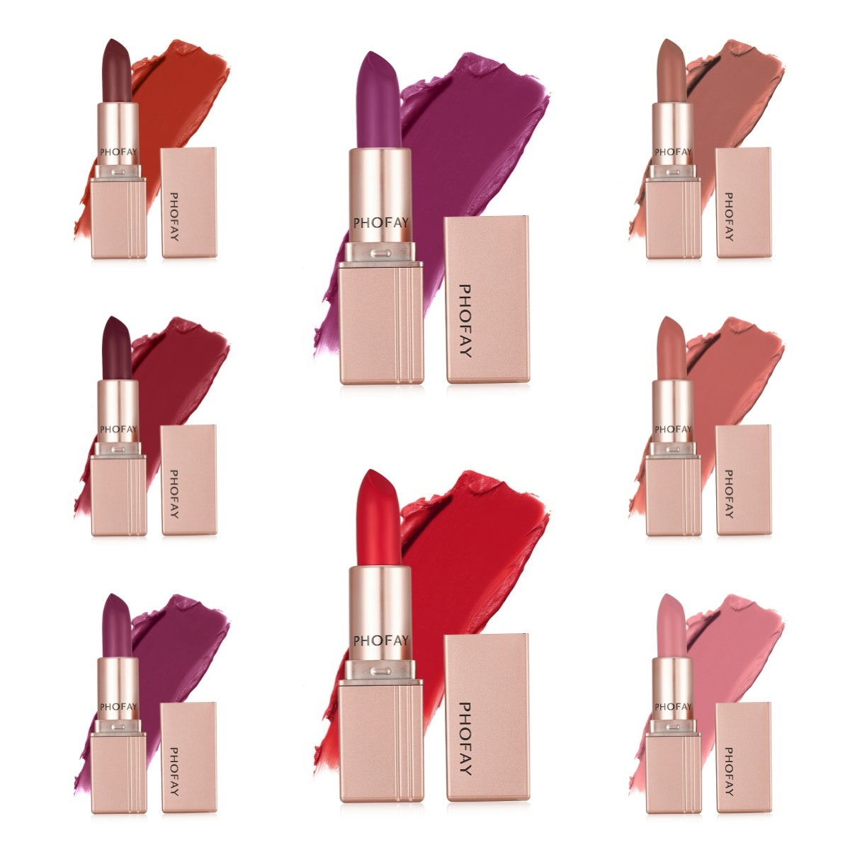 PHOFAY Matte Lipstick by cj