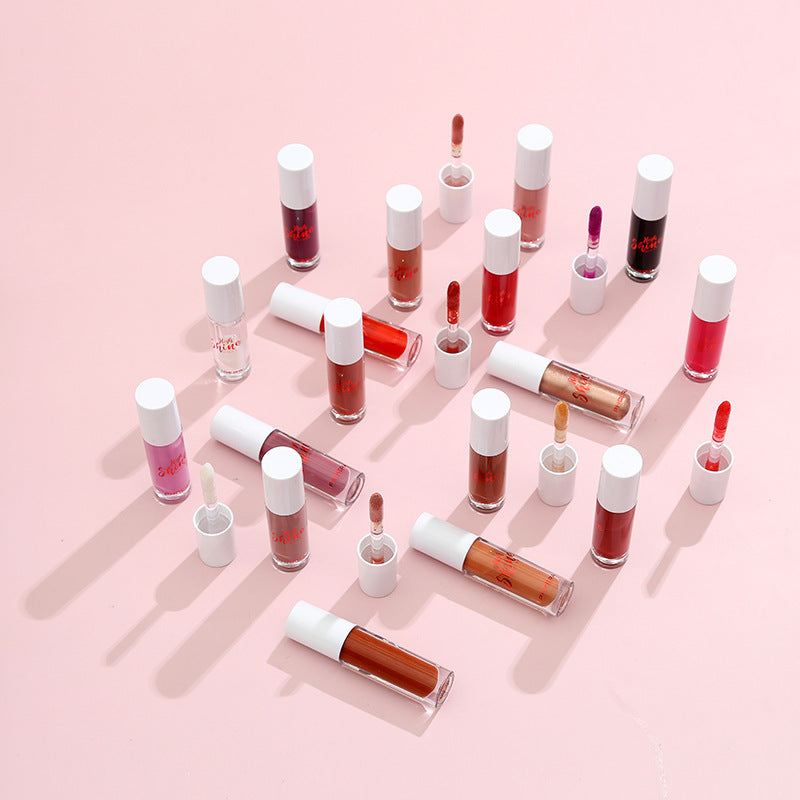 Solid Jelly Lipstick Crystal Lip Balm Water Wave Mirror Lip Gloss Long Lasting Moisturizing Lip Glaze Lip Care Makeup by cj