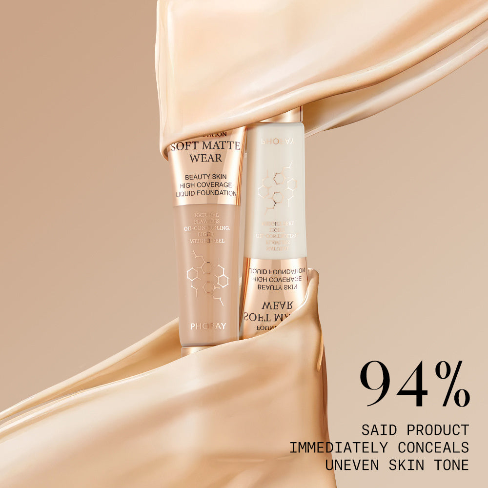 PHOFAY Full Coverage Foundation by cj