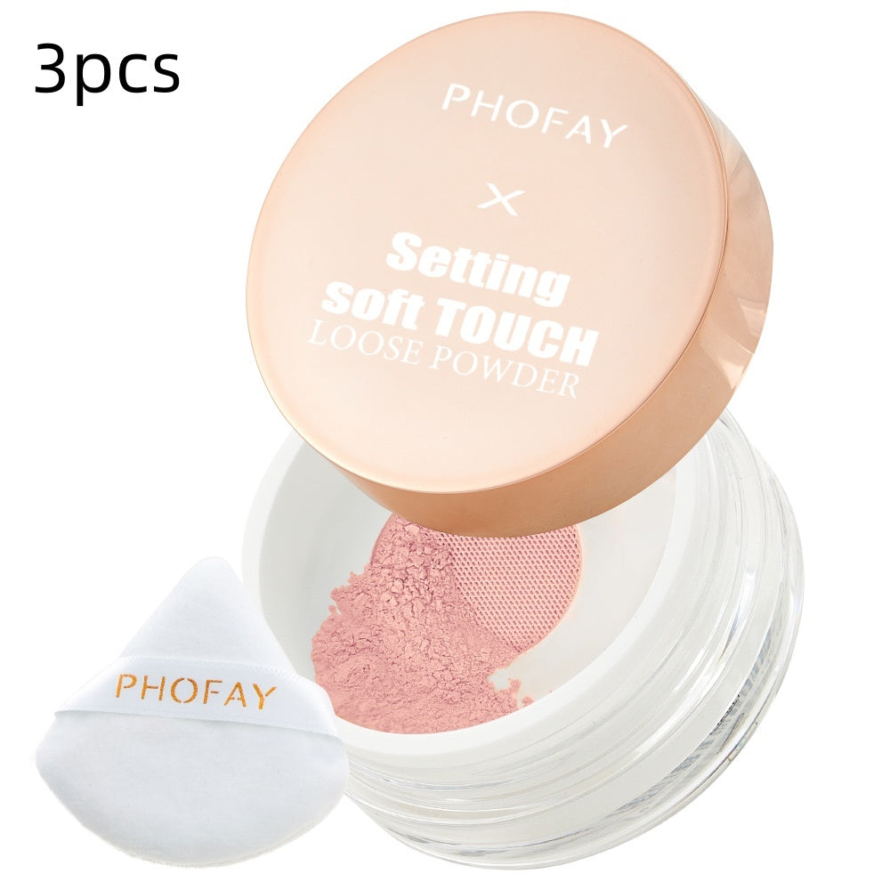 PHOFAY Setting Soft Touch Loose Powder by cj