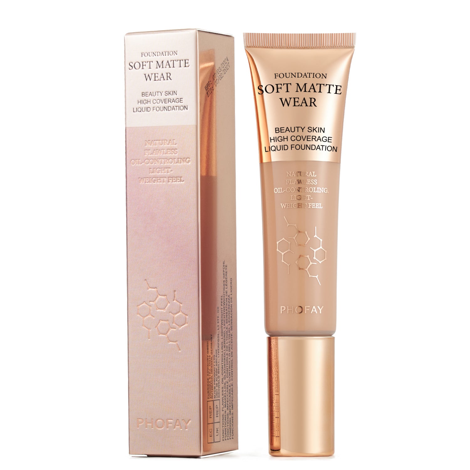 PHOFAY Full Coverage Foundation by cj