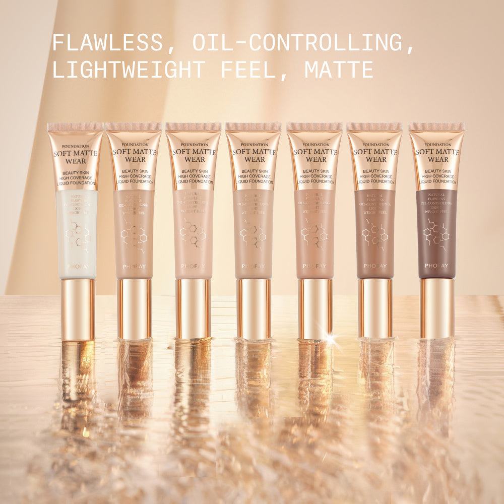 PHOFAY Full Coverage Foundation by cj