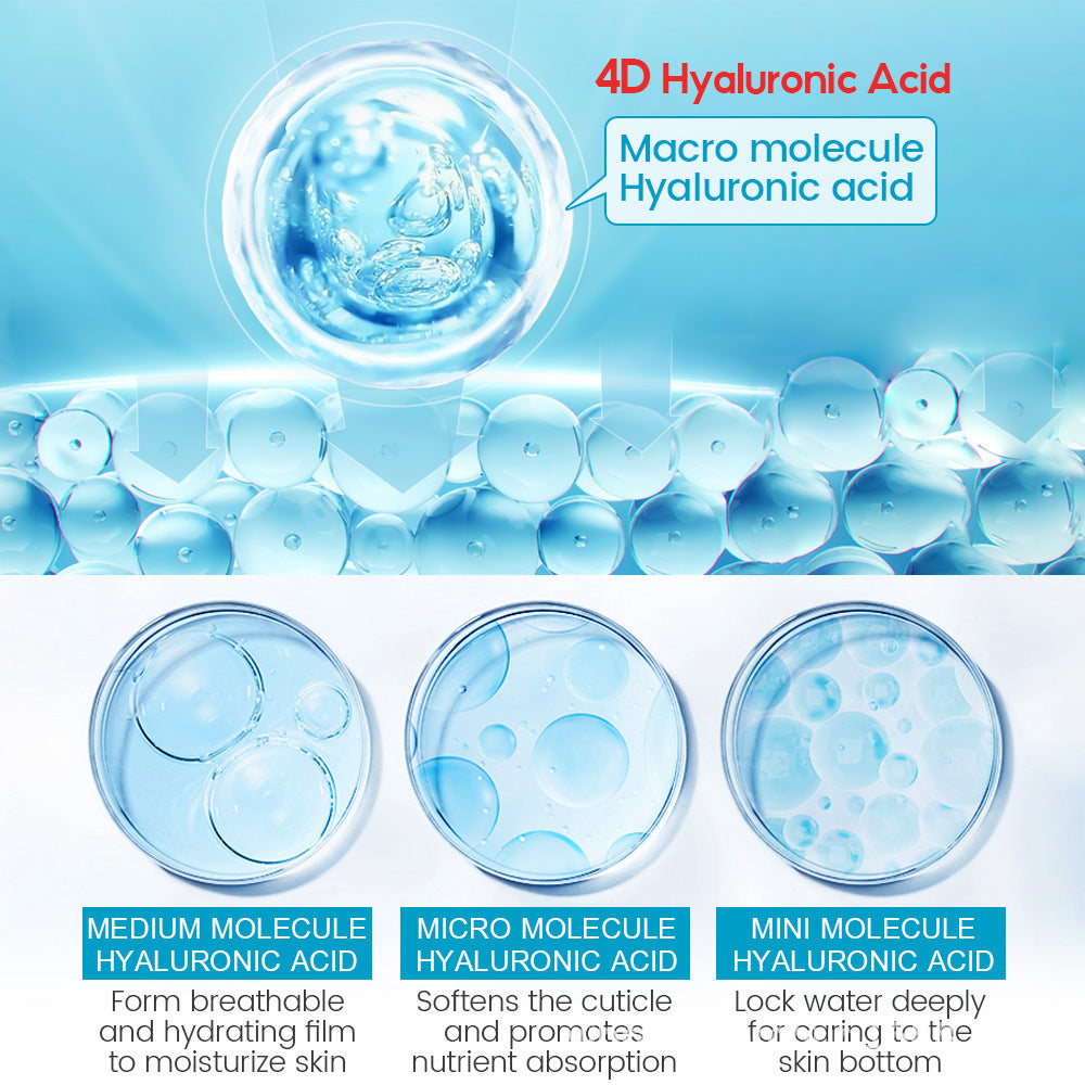 Hyaluronic Acid Face Serum Anti-Aging Shrink Pore Whitening Moisturizing Face Cream Dry Skin Care by cj